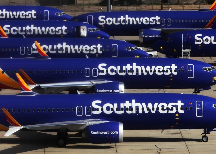 Southwest Airlines takes Boeing Max 7 out of fleet plan for 2024
