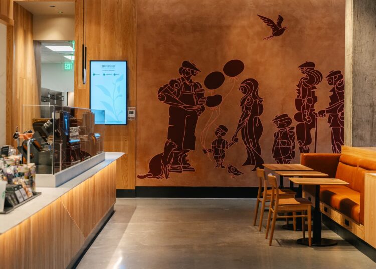 Starbucks has a new accessible store design. Take a look inside