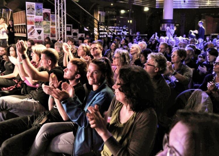 An evening with Momentum at the Labour Party conference