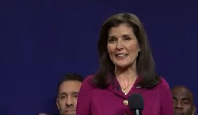 Nikki Haley Slays Donald Trump In Surprise SNL Appearance