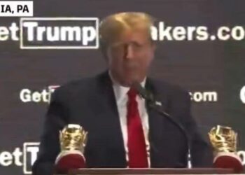 Trump Doesn’t Have The Sneakers That He Is Selling