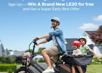 ENGWE Unveils 350 km Super Range and unique quick charging Cargo E-bike– LE20!