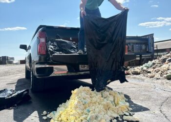NEW YORK CITY STATE FAIR 800-POUND BUTTER SCULPTURE RECYCLED INTO ENERGY AT WESTERN NEW YORK DAIRY FARM