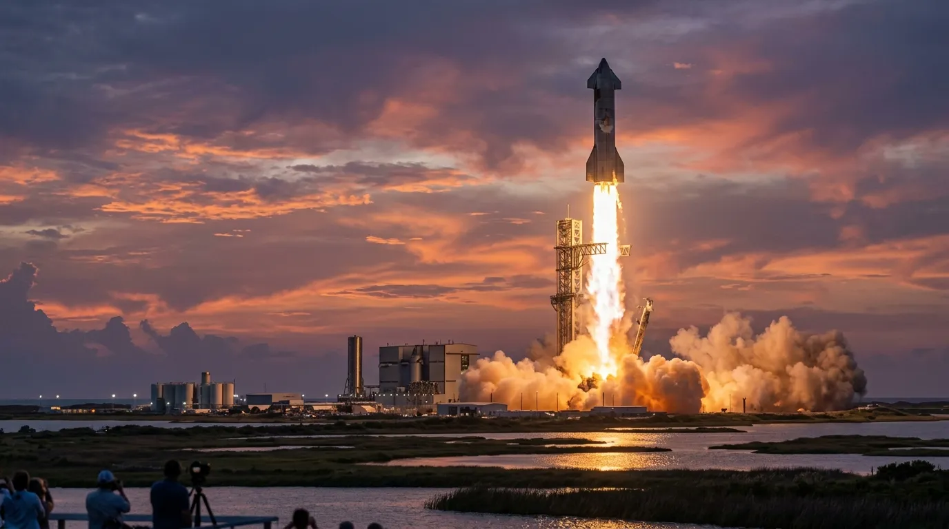 SpaceX Starship 2026 Launch Results: Every Test Flight So Far — editorial image for this newsgalaxy.net article