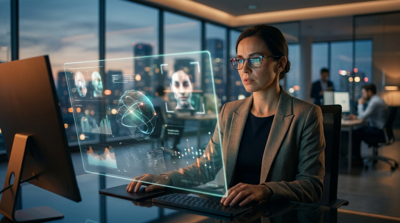 Deepfake Fraud Cases 2026 infographic highlighting the rise in AI-generated financial crimes and statistics.
