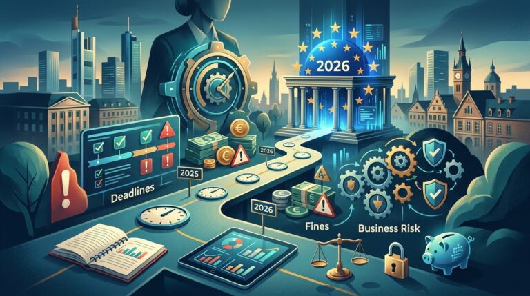 EU AI Act Enforcement 2026: Deadlines, Fines, and Business Risk — hero image