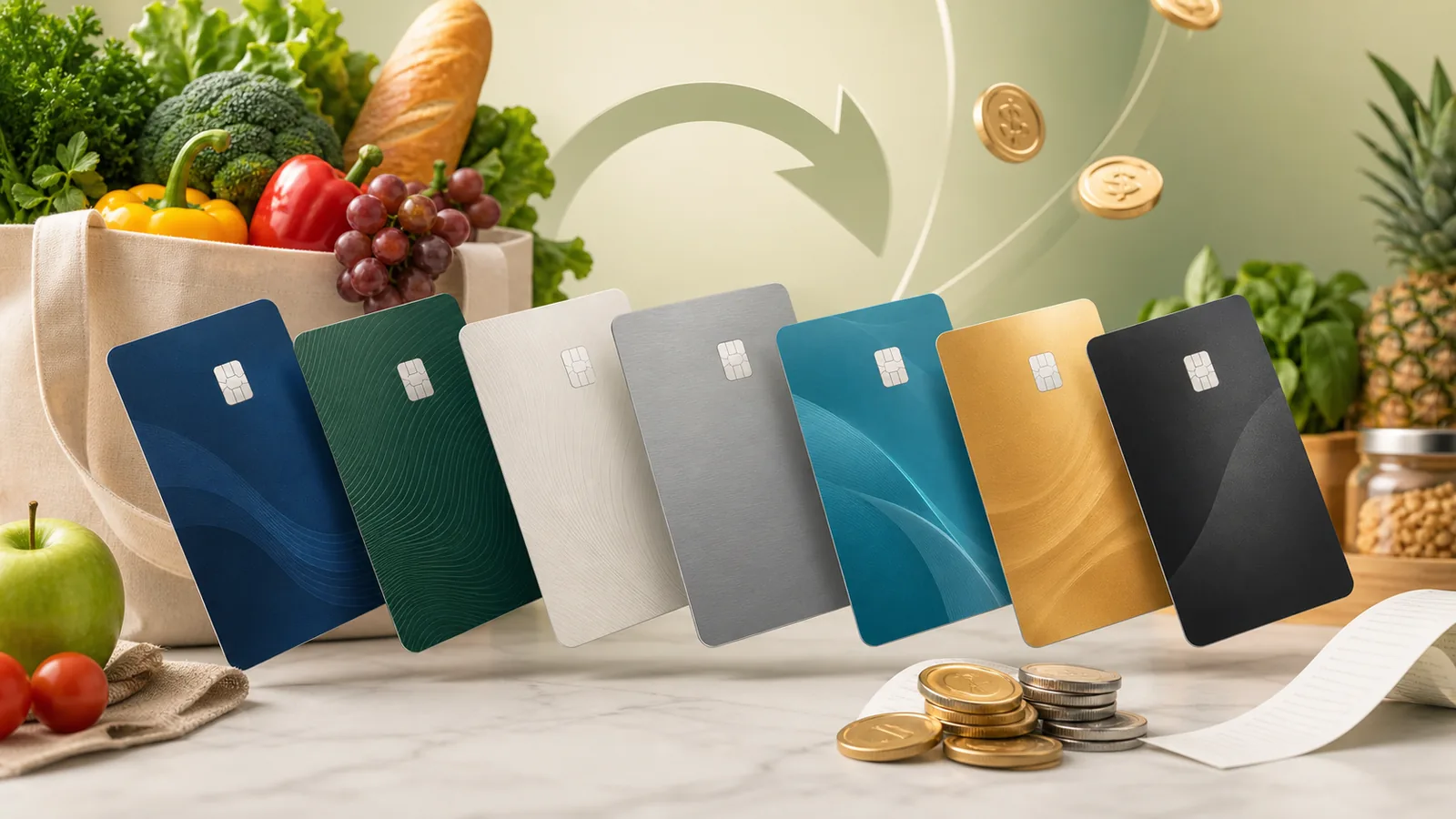 Best cash back credit cards for groceries 2026