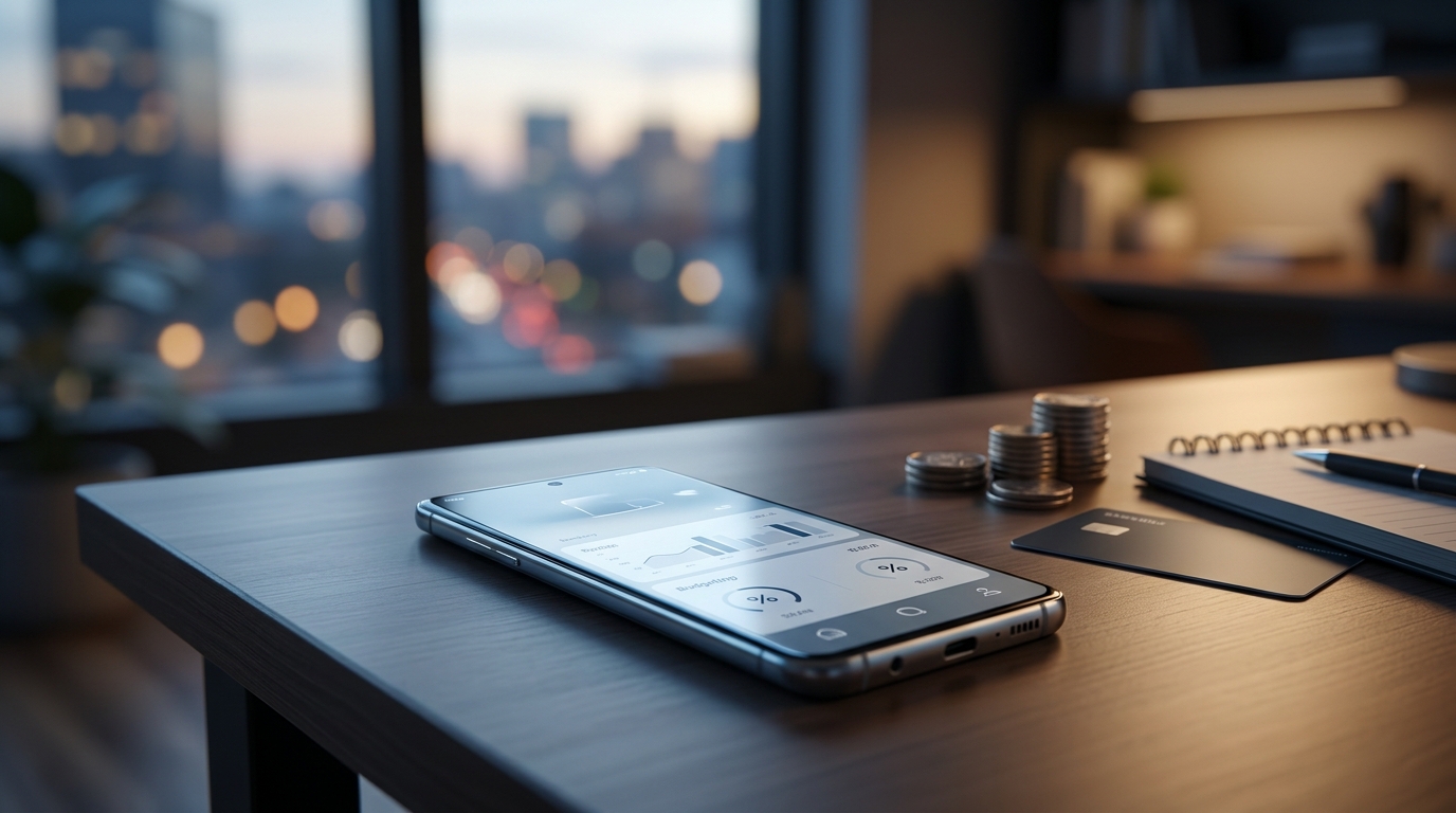 Close-up shot of the Samsung Galaxy S26 being held, showcasing its slim profile and screen clarity in daylight